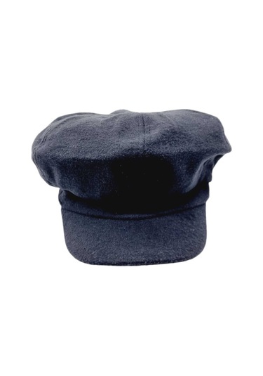 Uniquetrenders Kadın Arkadan Lastikli Kışlık Baretta Şapka Siyah