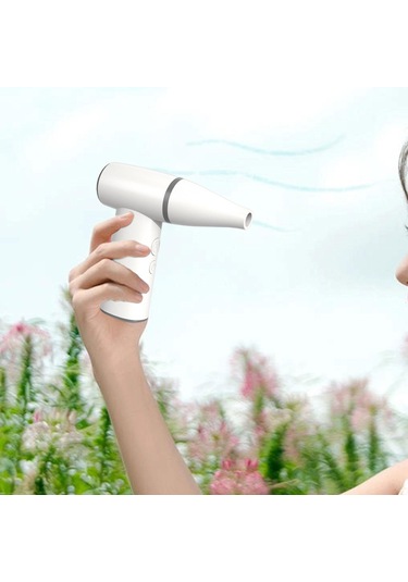 Suntek Seyahat Saç Kurutma Makinesi Küçük Salonu Evcil Beyaz Beyaz