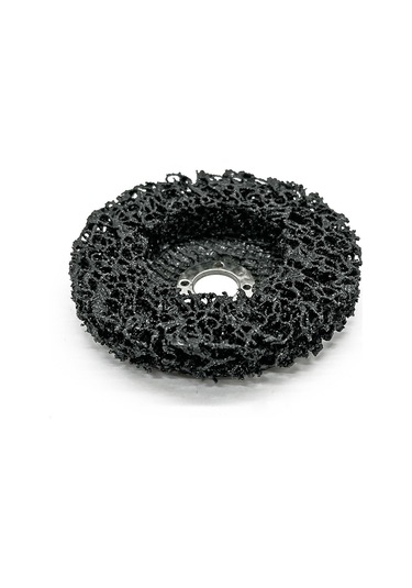 Hombey Stahl-grinding Sheet 125mm Siyah: Metal, Ahşap, Plastik Boya Kaldırma, Pas Temizleme Ve Pürüzsüz Cila İçin Dayanıklı Taşlama Diski 110g