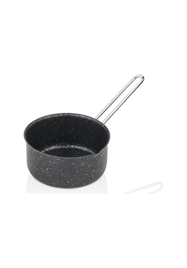 Polochef Granit Sütlük Ve Sosluk 14 Cm Siyah İndüksiyonlu Mini Tencere Diğer