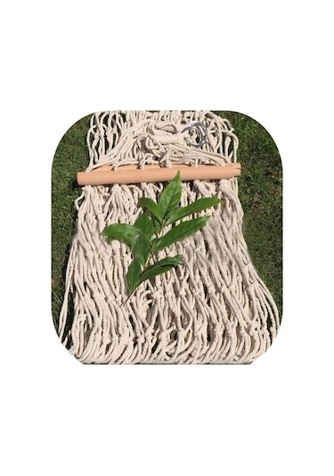 Suntek Kamp Hamak Ağır Katlanır Plaj Veranda Arka Bahçe Beyaz