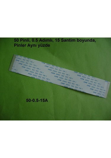 Piranha Encore Q Type Flex Kablo 50 Pin 15Cm 50-0.5-15A