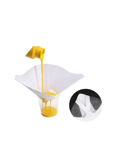Carwell Cw02 Tek Kullanımlık Boya Süzgeci 190 Mikron 1 Adet