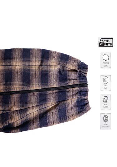 Ozclife Lastikli Dayanıklı Yırtılmaz Demans Tulumu - S Beden