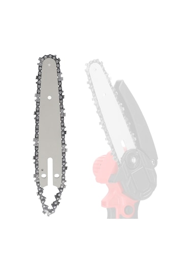 Hallow E23888-6 6 İnç Lityum Motorlu Testere Zinciri Ve Kılavuz Plaka Seti