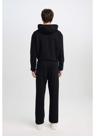 DeFacto Regular Fit Eşofman Altı Beli Lastikli Basic Düz Cepli Düz Paça D9707AX24AUBK81 DeFacto Regular Fit Eşofman Altı Beli Lastikli Basic Düz Cepli Düz Paça D9707AX24AUBK81