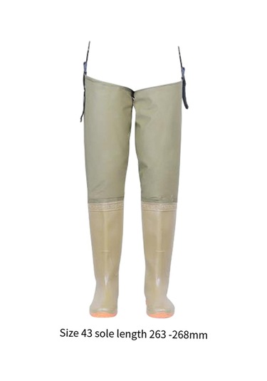 Suntek Kalça Waders Dikişsiz Tarım Çivili Taban Hafif 43 Ayak Ölçüsü