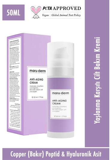 Maruderm AntiAge Kırşıklık Karşıtı Cilt Bakım Kremi 50 ML