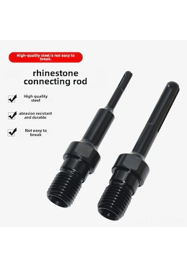 Geeroyoo Sds-plus Max Uçlu Unc Elmatkap Uzatma Kolu, Güçlü Bağlantı Ve Hassas Delme İçin Araç Aksesuarı