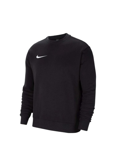 Nike M Nk Flc Park20 Crew Erkek Sweatshirt Siyah