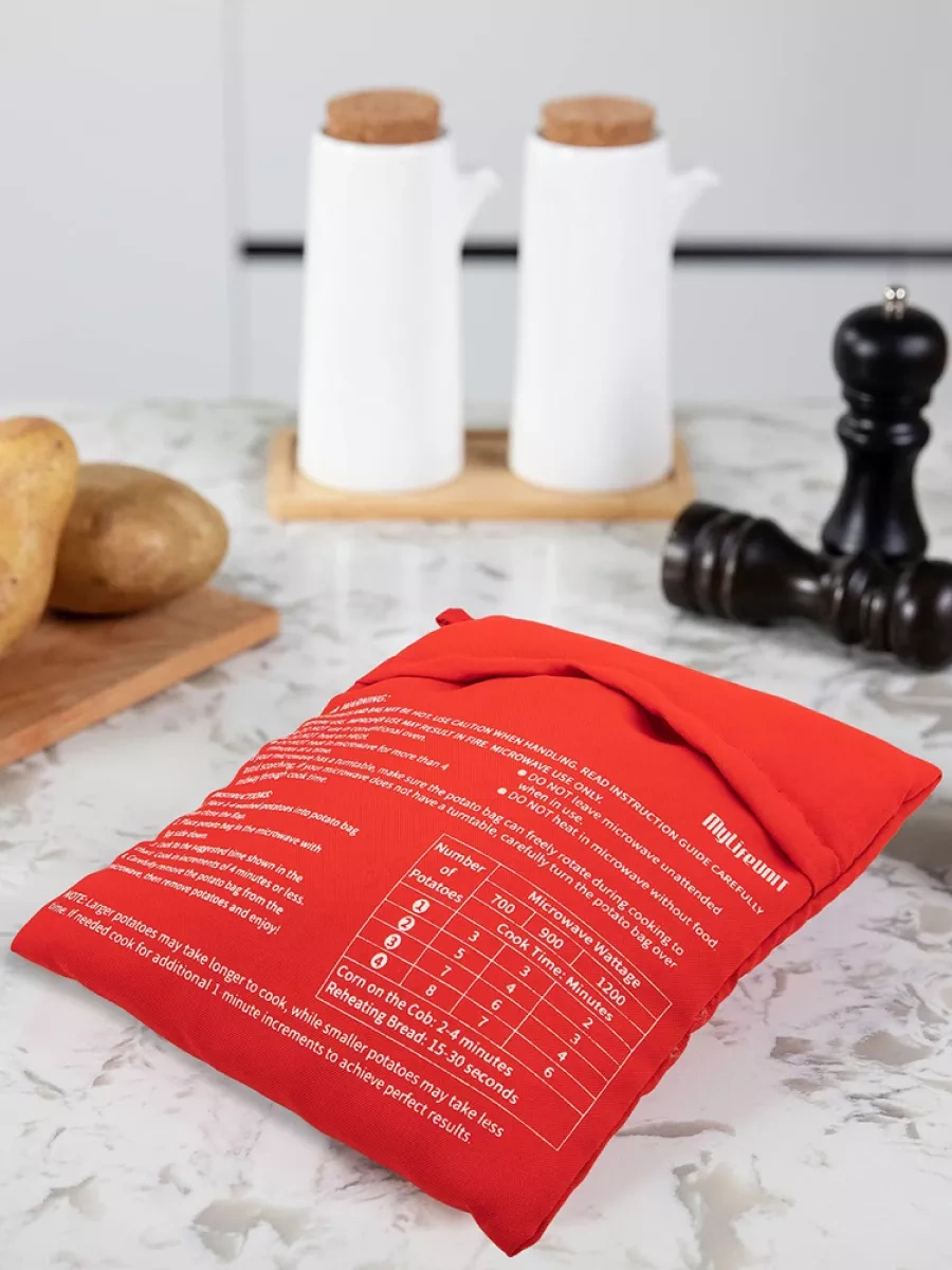 Homium Mikrodalga Fırında Patates Pişirme Torbası, 1 Ad 32955844