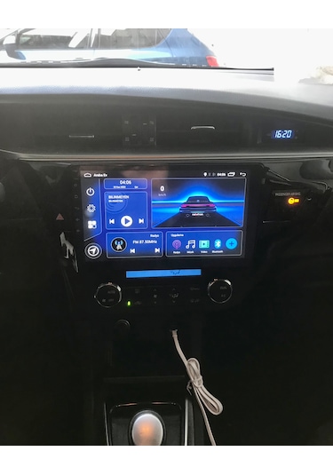 Toyota Corolla 2013-15 10" Uyumlu Androıd Multimedya Gerçek 2/32 Kablosuz Carplay Geri Görüş Kameralı 10"