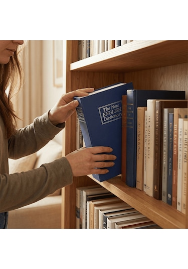Kitap Gizli Kasa - Mavi