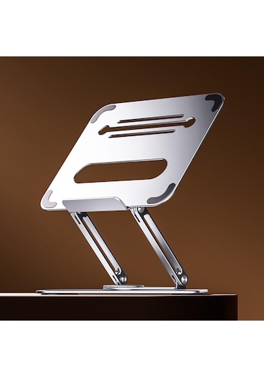 Homyl 360 Döner Tabanlı Dizüstü Bilgisayar Yükseltici Gri