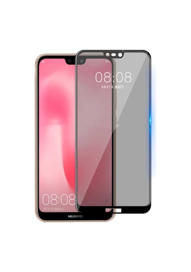 Huawei Mate 20 Lite Zore New 5D Privacy Temperli Ekran Koruyucu (485456004)