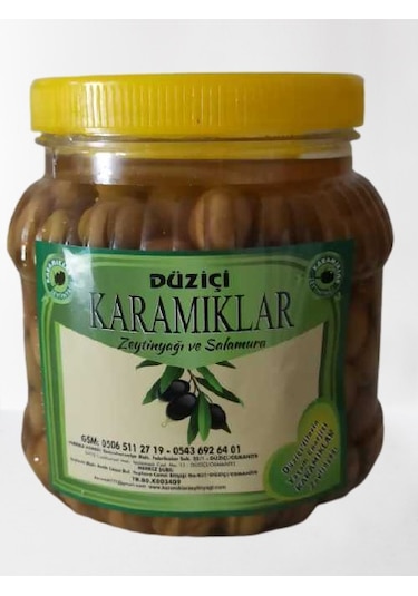 Düziçi Karamıklar Yeşil Kırma Zeytin 1 KG