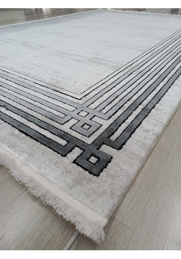 Türkmen Halı Mystik 20405 Gri Akrilik Halı 160X230 Cm