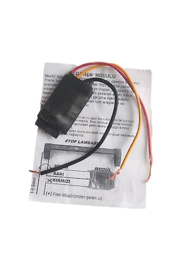 Çakar Modüllü 20 Modlu 24 Ledli Arka Cam 3.stop Lambası 12v.