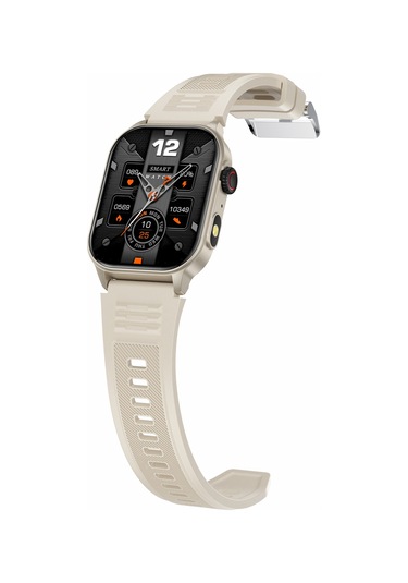 Cbtx Global KM20 Sağlık İzleme Müzik Kontrolü Açık Hava Spor Bluetooth Arama Akıllı Saat (İthalatçı Garantili)