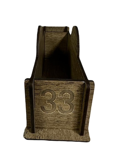 Kafe Restoran Ahşap Peçetelik Kürdanlık Şekerlik Menaj Takımı