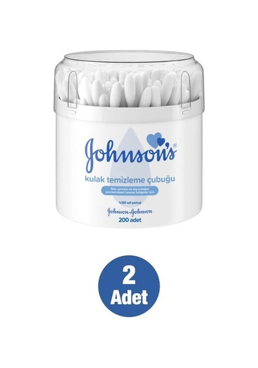 Johnson'S Baby Kulak Temizleme Çubuğu 2 X 200 Adet