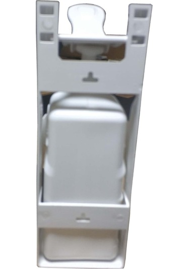 Duvara Monte Sıvı Sabun Ve Dezenfektan Aparatı Beyaz