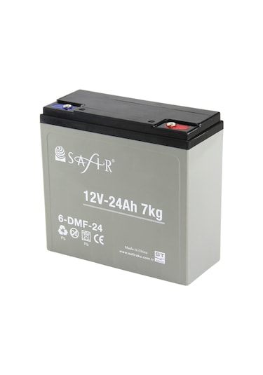 Safir 12 V - 24 Ah Grafen Jel Akü