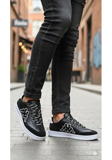 Kappa Kp-1039 Santiago Rahat Orijinal Ürün Sneaker Ayakkabı Siyah