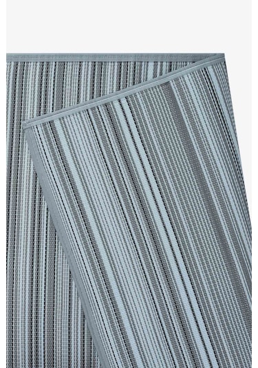 Katlanabilir Gri Plaj Kamp Piknik Bahçe Balkon Teras Hasır Halı Mat Savan Kilim Karavan Halısı