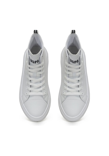 U.S. Polo Assn. CLEMENTINE PU 3PR Kadın  Beyaz Sneaker