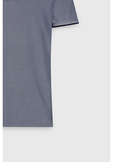 AC&Co / Altınyıldız Classics 4A4820200047LAC3XL Düğmeli Polo Yaka Cepsiz Slim Fit Erkek Tişört Lacivert AC&Co / Altınyıldız Classics 4A4820200047LAC3XL Düğmeli Polo Yaka Cepsiz Slim Fit Erkek Tişört Lacivert