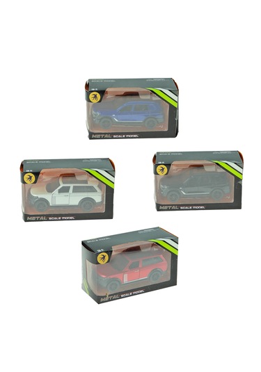 4lü Set Metal Jep Suv Çek Bırak Oyuncak Metal Arabalar13 Cm