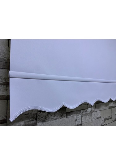 Beyaz Renk Mat Stor Perde Alüminyum Kasa Tüm Ölçülerde