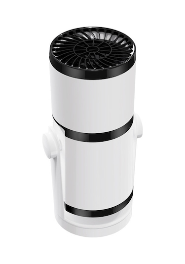 Araba Isıtıcısı 12v/150W Kış Isıtıcısı Araba Buz Çözücü Katlanabilir 360 Dönebilen Elektrikli Isıtıcı