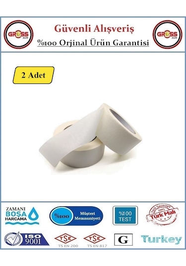 Kağıt Bant - Maskeleme Bandı - En:48mm - Boy:20-30 Metre - 2 Adet