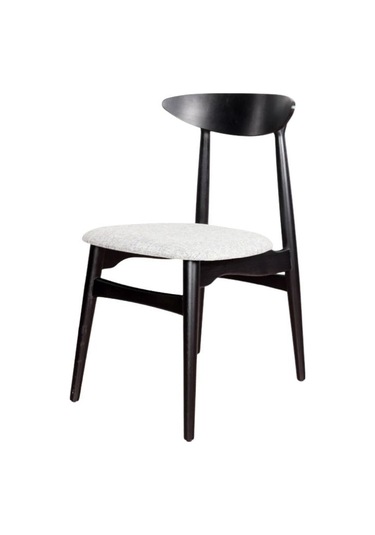 Dora Ahşap Sandalye Siyah