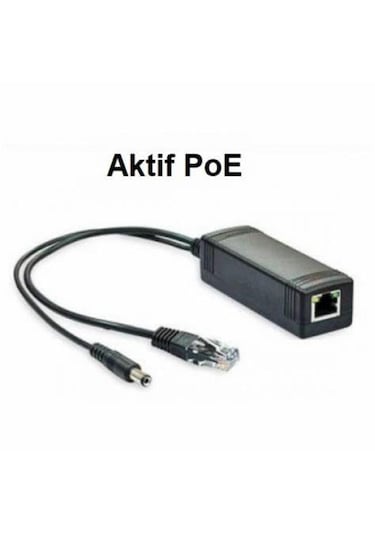 Aktif Poe Splitter Dönüştürücü - Ip Kamera Güç Ve Veri Ayırıcı