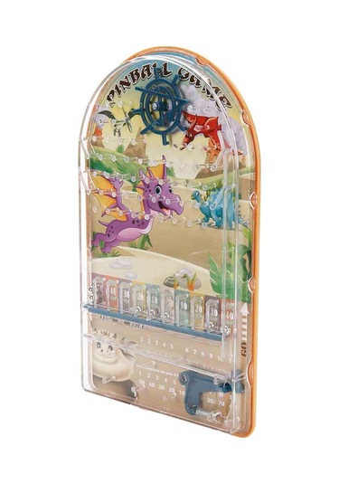 Dinozor Temalı Pinball Oyunu Eğitici Ve Eğlenceli Çocuk Oyuncağı 24,5 Cm