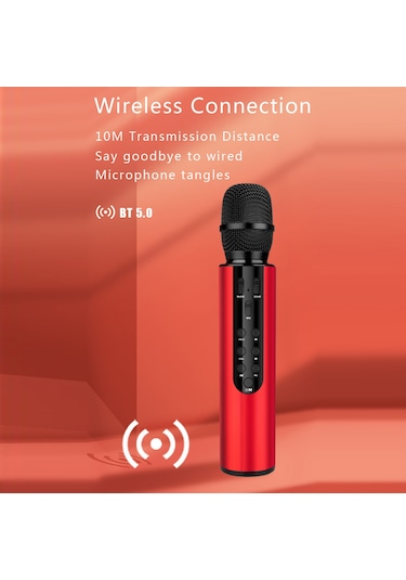 Samdoo Çocuklar İçin Taşınabilir Bluetooth Mikrofon - Ktv Ve Ev Partileri İçin 5.0 Versiyon