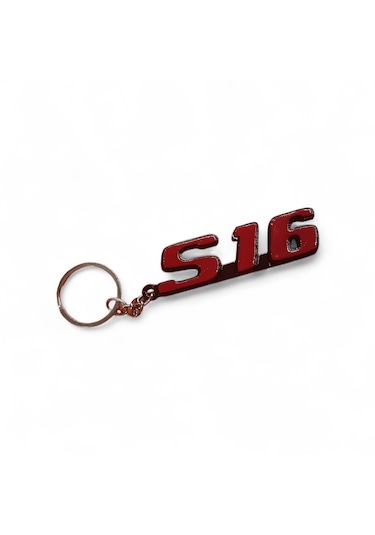 Peugeot 306 Gti Anahtarlık S16 Kırmızı Siyah