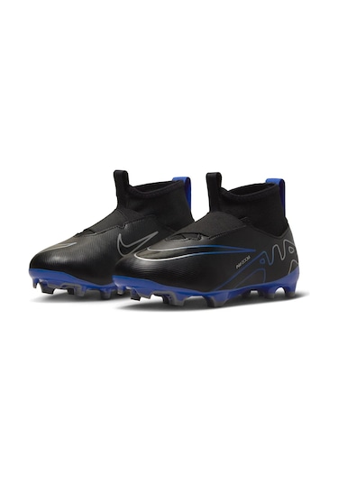 Nike Mercurial Jr Zoom Superfly 9 Acad Fg/mg Çocuk Krampon Dar Kalıp Siyah