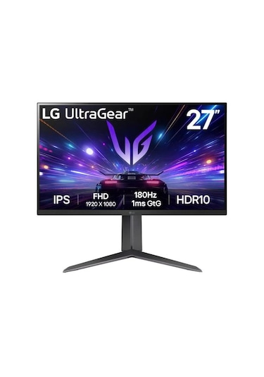 Lg UltraGear 27GS65F-B 27" 1 MS 180 Hz G-Sync FHD IPS LED Monitör