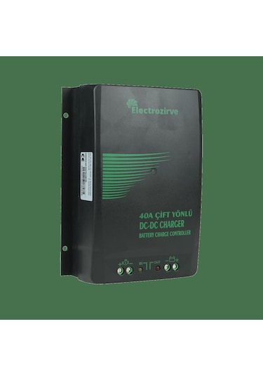 Elektrozirve 40a Dc-dc Bidirection Charger Akü Şarj Kontrol+ekran