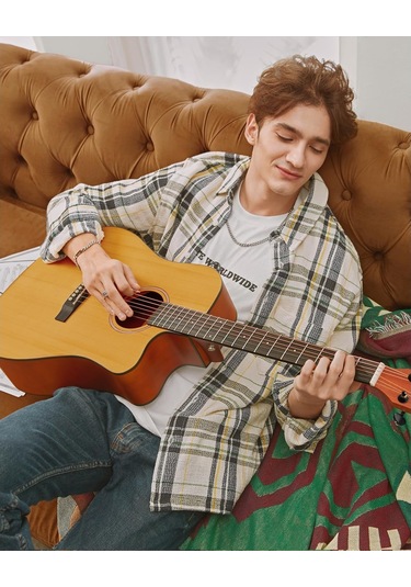 Donner Dag-1c Cutaway Akustik Gitar Seti Natural