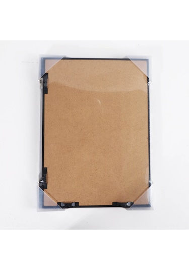 Lemestar Beyaz Ahşap Çocuk Sanatı Depolama Kutusu - 33x24x3 Cm, 3 Adet Izsiz Çivi, Dıy Açılır Rakam Çerçevesi