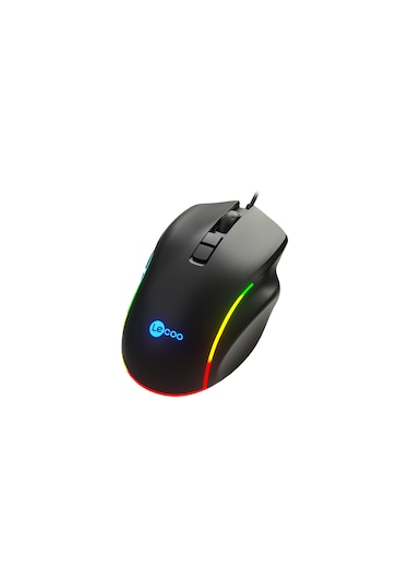 Lecoo MS140 Kablolu 6400DPI 10 Makro Tuşlu RGB LED Gaming Optik Mouse