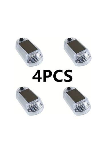 Xuweiwei 4 Adet Beyaz Yeni Tip Mikro Led Araba Işıkları Motosiklet Bisiklet Dekorasyon Modifikasyon