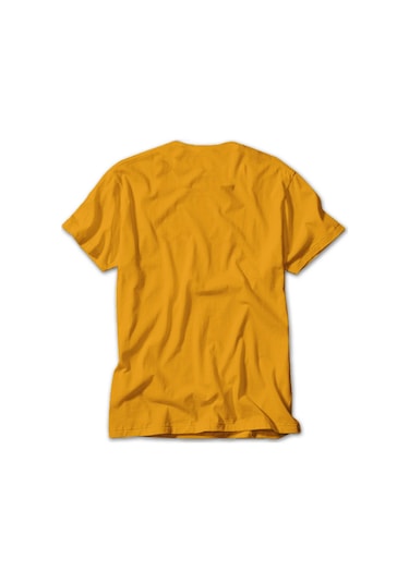 Lebron James King logo Sarı Tişört