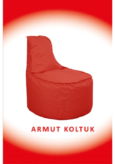Dekosoy Armut Koltuk Xl Kırmızı