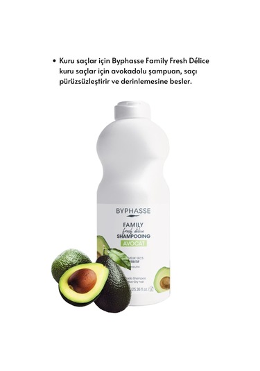 Family Fresh Kuru Saçlara Özel Avokadolu Şampuan 750ml
